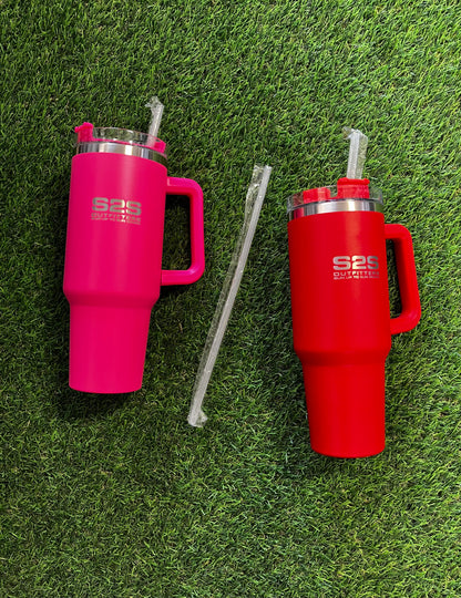 40oz Travel Mug Hot Pink