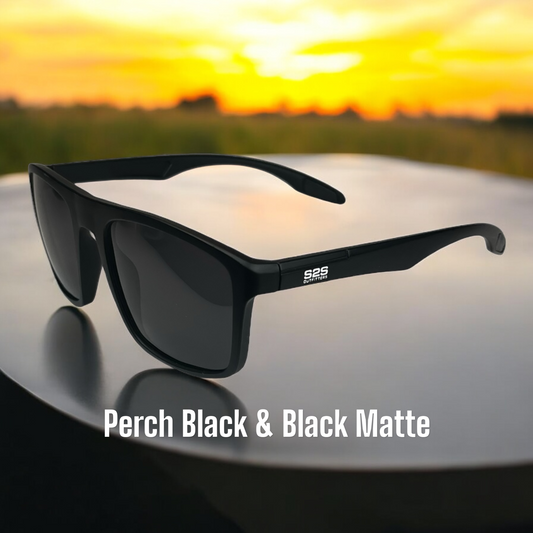 Perch Sunglasses Black and Black Matte