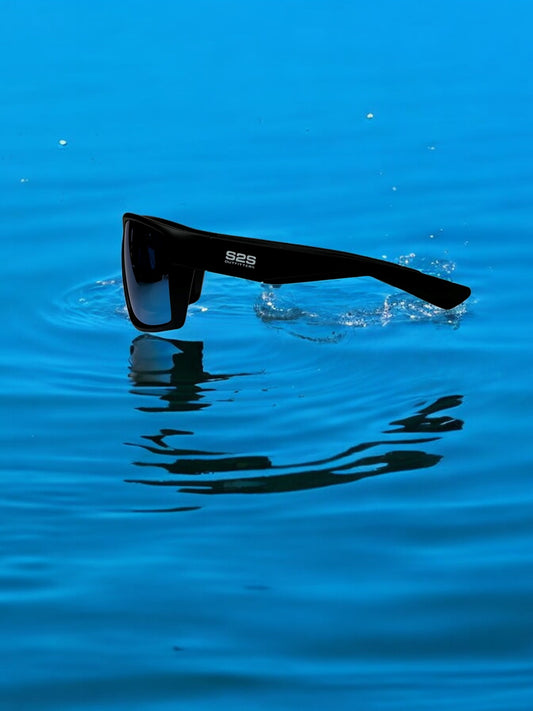 Marlin Sunglasses Black and Blue