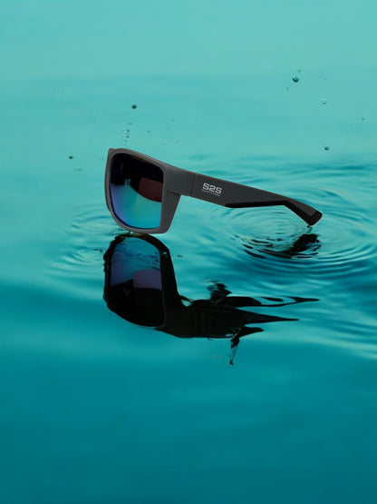 Marlin Sunglasses Gray and Blue